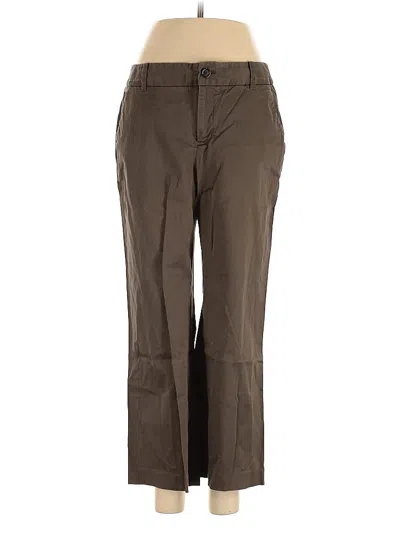 Pre-owned Banana Republic Casual Pants In Brown