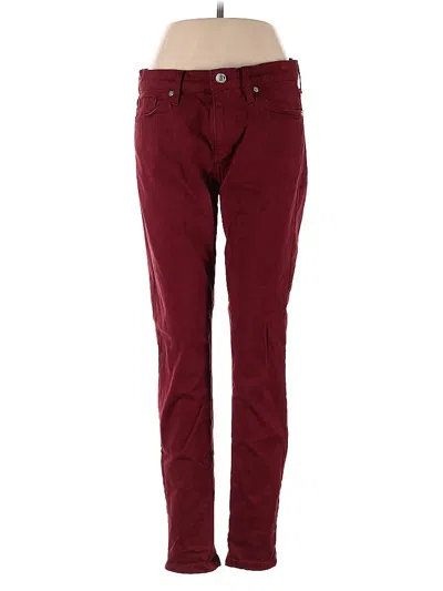 Pre-owned Banana Republic Casual Pants In Burgundy