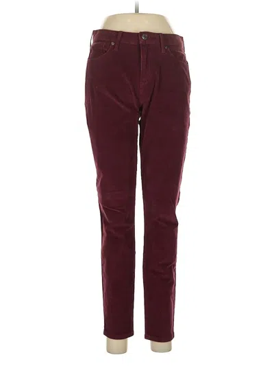Pre-owned Banana Republic Casual Pants In Burgundy
