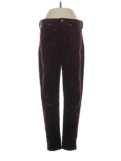 Pre-owned Banana Republic Casual Pants In Burgundy