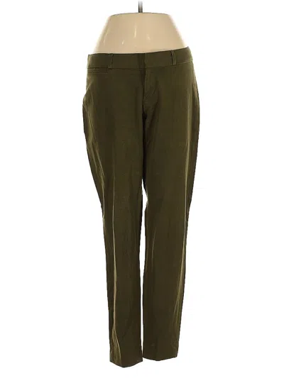 Pre-owned Banana Republic Casual Pants In Green