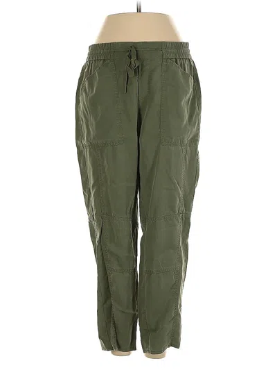 Pre-owned Banana Republic Casual Pants In Green