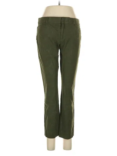 Pre-owned Banana Republic Casual Pants In Green