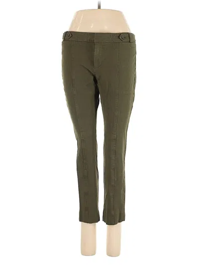 Pre-owned Banana Republic Casual Pants In Green