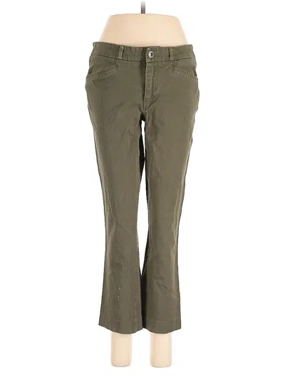 Pre-owned Banana Republic Casual Pants In Green