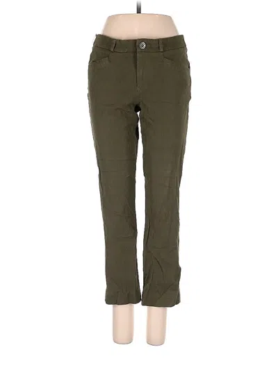 Pre-owned Banana Republic Casual Pants In Green