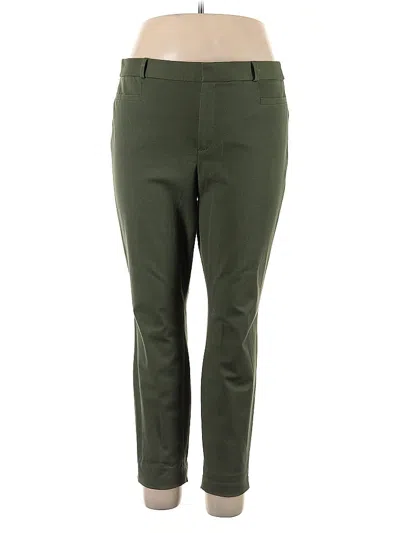 Pre-owned Banana Republic Casual Pants In Green