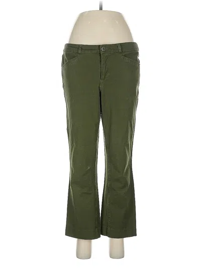 Pre-owned Banana Republic Casual Pants In Green