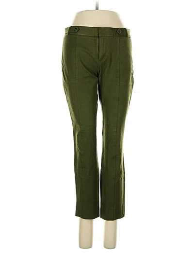 Pre-owned Banana Republic Casual Pants In Green