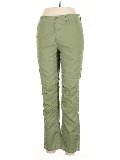 Pre-owned Banana Republic Casual Pants In Green