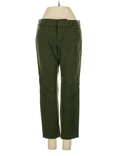 Pre-owned Banana Republic Casual Pants In Green