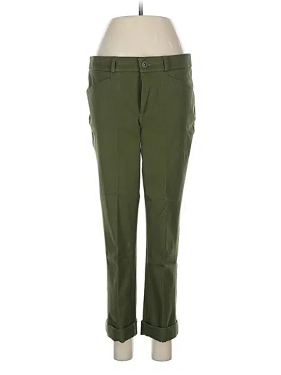 Pre-owned Banana Republic Casual Pants In Green