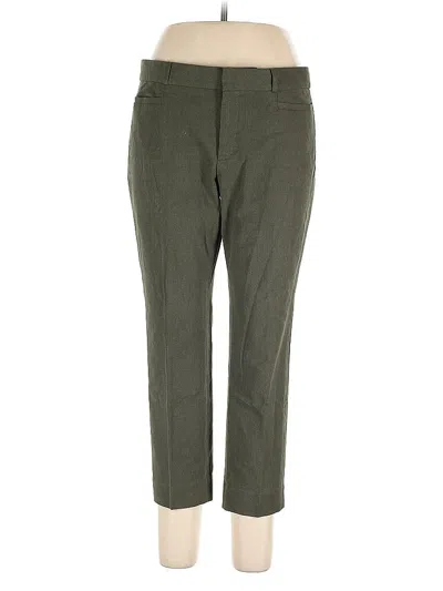 Pre-owned Banana Republic Casual Pants In Green