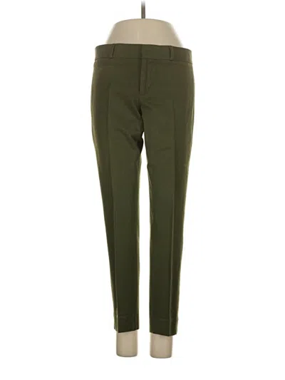 Pre-owned Banana Republic Casual Pants In Green
