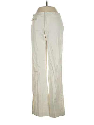 Pre-owned Banana Republic Casual Pants In Ivory