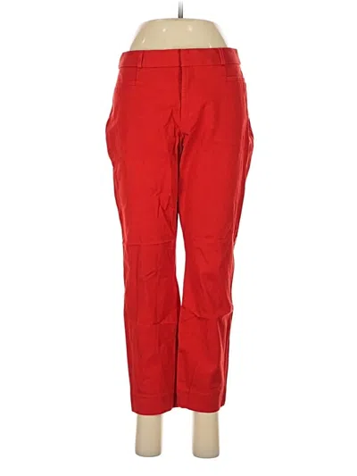 Pre-owned Banana Republic Casual Pants In Red