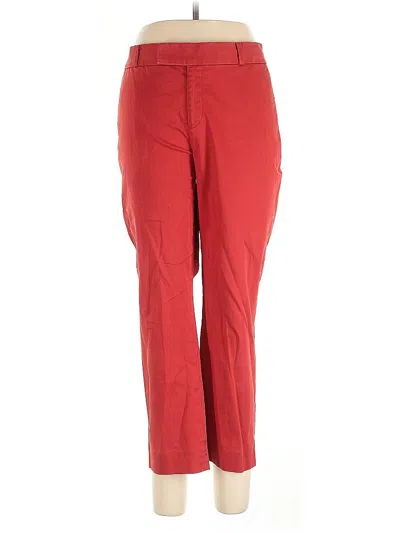 Pre-owned Banana Republic Casual Pants In Red