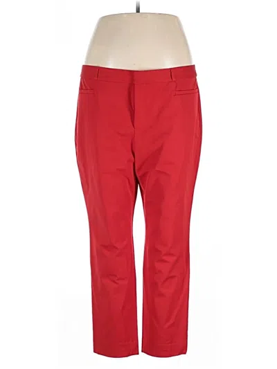 Pre-owned Banana Republic Casual Pants In Red