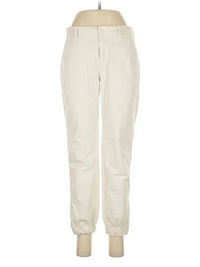 Pre-owned Banana Republic Casual Pants In White