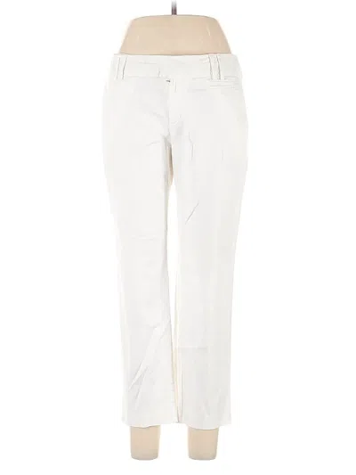 Pre-owned Banana Republic Casual Pants In White