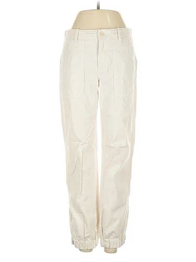 Pre-owned Banana Republic Casual Pants In White