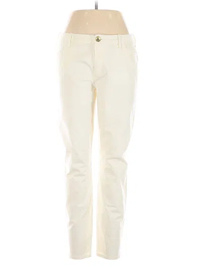 Pre-owned Banana Republic Casual Pants In White