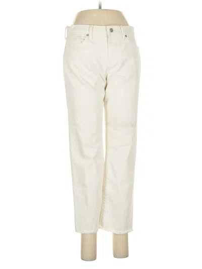 Pre-owned Banana Republic Casual Pants In White