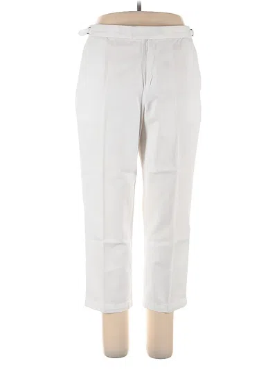 Pre-owned Banana Republic Casual Pants In White