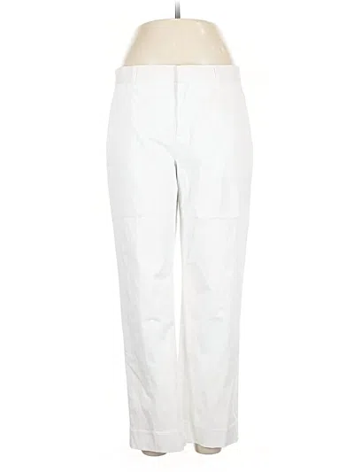 Pre-owned Banana Republic Casual Pants In White