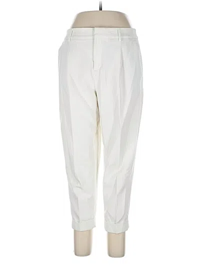 Pre-owned Banana Republic Casual Pants In White