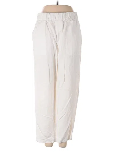 Pre-owned Banana Republic Casual Pants In White