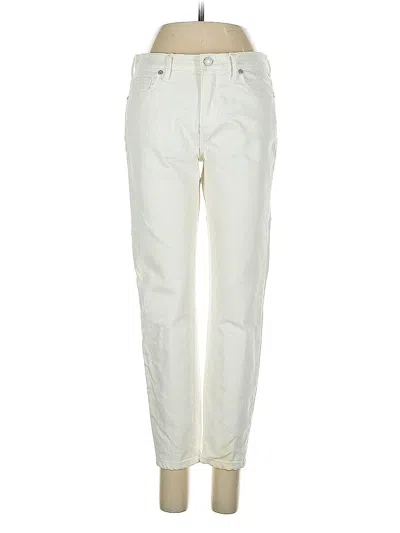 Pre-owned Banana Republic Casual Pants In White