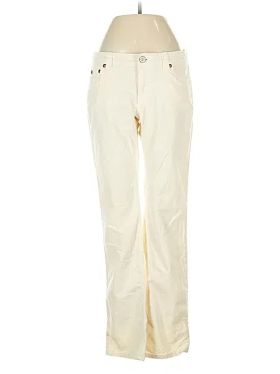 Pre-owned Banana Republic Casual Pants In White