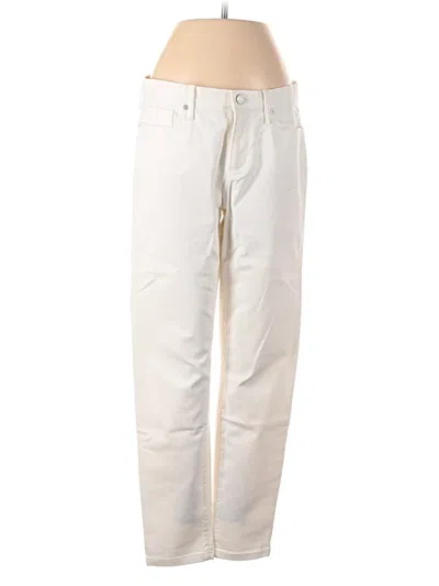 Pre-owned Banana Republic Casual Pants In White