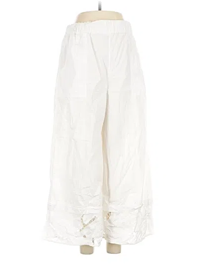 Pre-owned Banana Republic Casual Pants In White