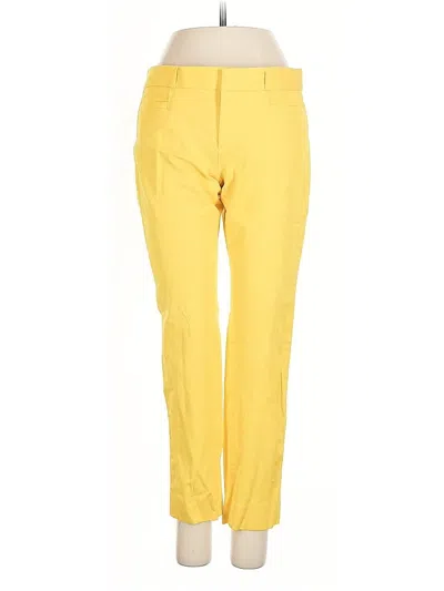 Pre-owned Banana Republic Casual Pants In Yellow