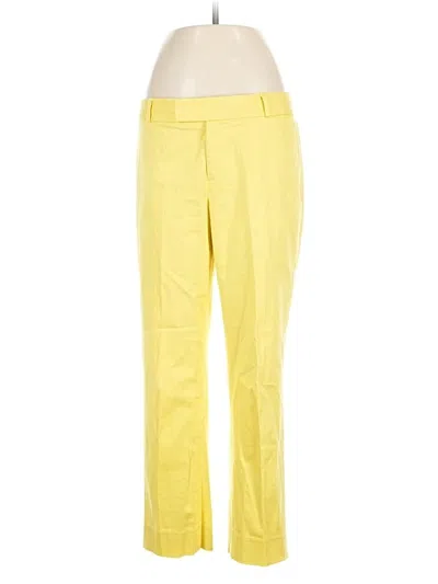 Pre-owned Banana Republic Casual Pants In Yellow