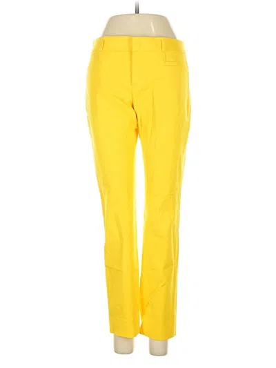 Pre-owned Banana Republic Casual Pants In Yellow