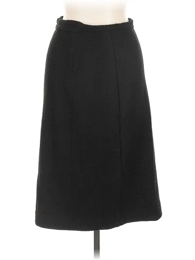 Pre-owned Banana Republic Casual Skirt In Black