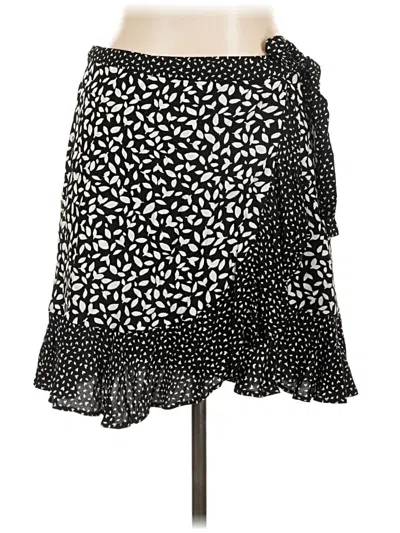 Banana Republic Casual Skirt In Black