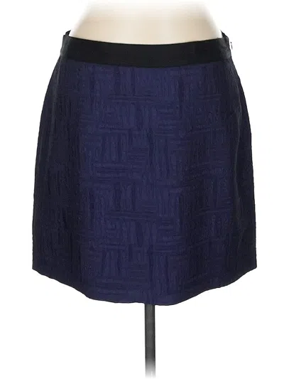 Pre-owned Banana Republic Casual Skirt In Blue