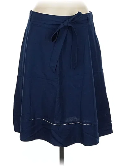 Pre-owned Banana Republic Casual Skirt In Blue