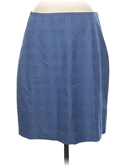 Pre-owned Banana Republic Casual Skirt In Blue
