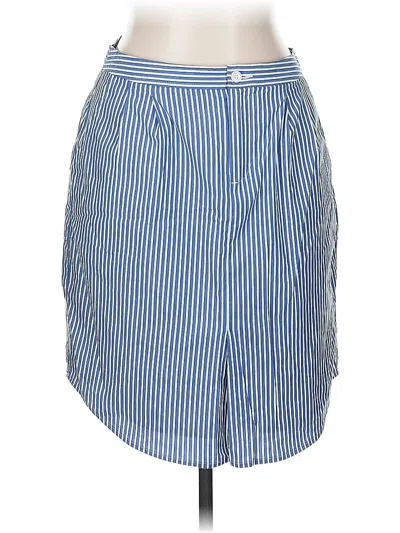 Pre-owned Banana Republic Casual Skirt In Blue