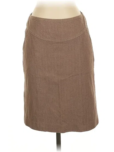 Pre-owned Banana Republic Casual Skirt In Brown