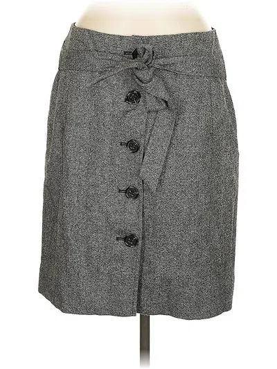 Pre-owned Banana Republic Casual Skirt In Gray