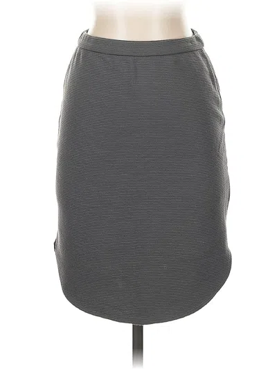 Pre-owned Banana Republic Casual Skirt In Gray