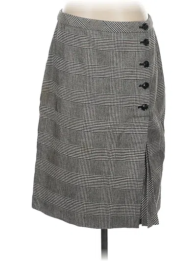 Pre-owned Banana Republic Casual Skirt In Gray