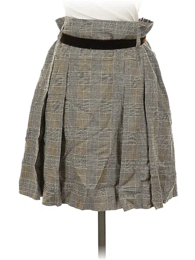 Pre-owned Banana Republic Casual Skirt In Gray