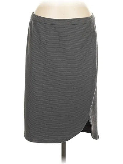 Pre-owned Banana Republic Casual Skirt In Gray